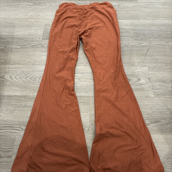 No Boundaries Juniors Flare Pants Trailblazer Brown Sz L - Picture 6 of 6